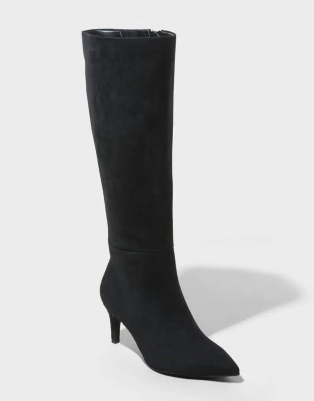 A New Day Women's Tay Tall Dress Boots Black Size 9